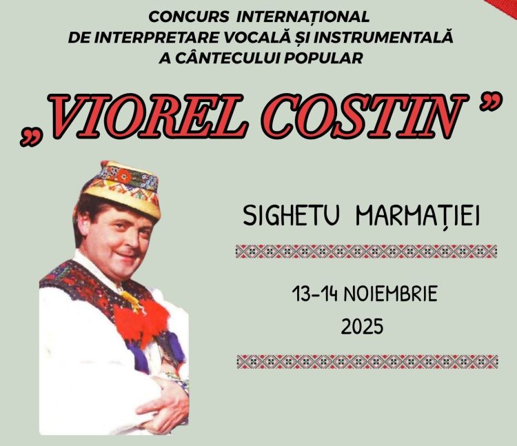 Concursul Internațional de Interpretare Vocală și Instrumentală a Cântecului Popular „Viorel Costin” a ajuns la ediția a VIII-a