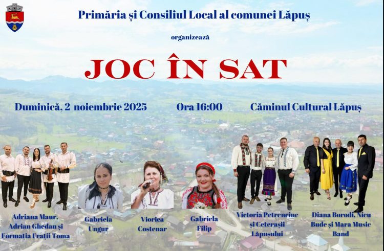 Lăpușul păstrează tradiția vie – “Joc în sat”, ediția a V-a, adună comunitatea împreună