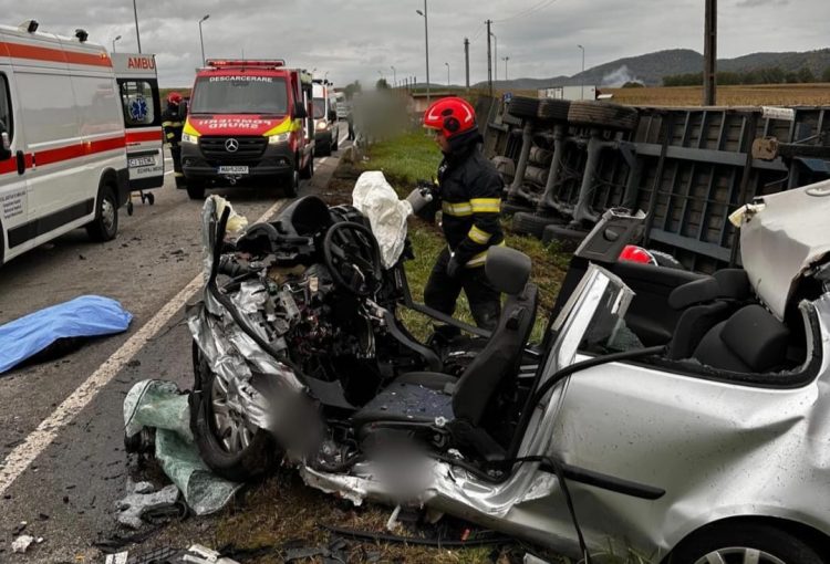 Alte victime pe DN 1C. Accident mortal în Câțcău