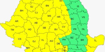 COD GALBEN de vânt puternic în Maramureș în următoarele ore