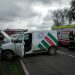 Accident rutier pe strada Europa. Cinci victime au ajuns la spital. Varianta de la Clubul Văcarilor este blocată