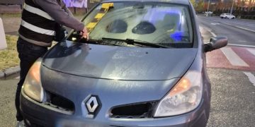 Accident pe bulevardul Unirii din Baia Mare. Pieton acroșat pe trecerea de pietoni – foto