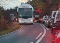 Ce spune poliția despre coliziunea în lanț de pe DN18B, între Groși și Dumbrăvița, cu trei autoturisme implicate