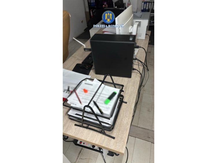 FOTO: Percheziții într-un dosar penal de infracțiuni economice
