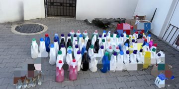 Percheziții efectuate de polițiștii Serviciului de Investigare a Criminalității Economice și bunuri contrafăcute indisponibilizate în Baia Mare