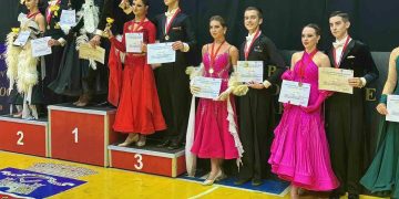 FOTO: Dansatorii de la Galactic, pe podium la Concursul Național de dans sportiv ,,Cupa Balroom’’