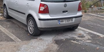 Mașina unui maramureșean încurcă lucrările de modernizare la Aeroportul Satu Mare