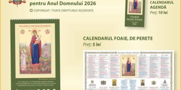 A apărut noul calendar creștin-ortodox pe anul 2026