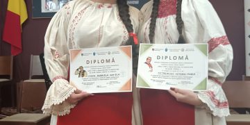 Două eleve din cadrul „Mlădițelor Maramureșene”, premiate la Concursul Internațional „Viorel Costin” din Sighetu Marmației