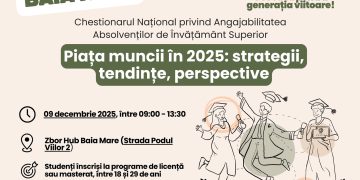 CNAAIS ajunge la Baia Mare: Eveniment dedicat viitorului muncii și orientării în carieră pentru studenți