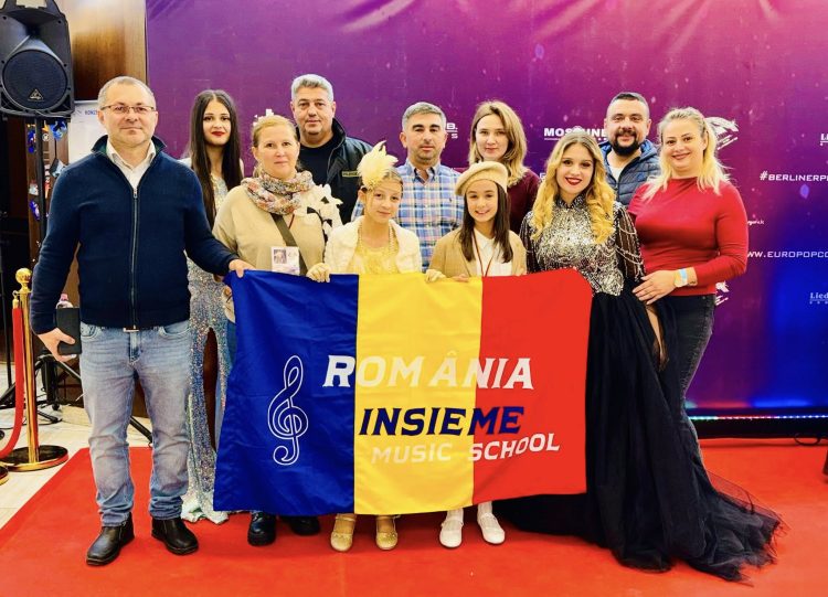 Elevele INSIEME MUSIC SCHOOL, succes răsunător pe scena internațională la Berlin