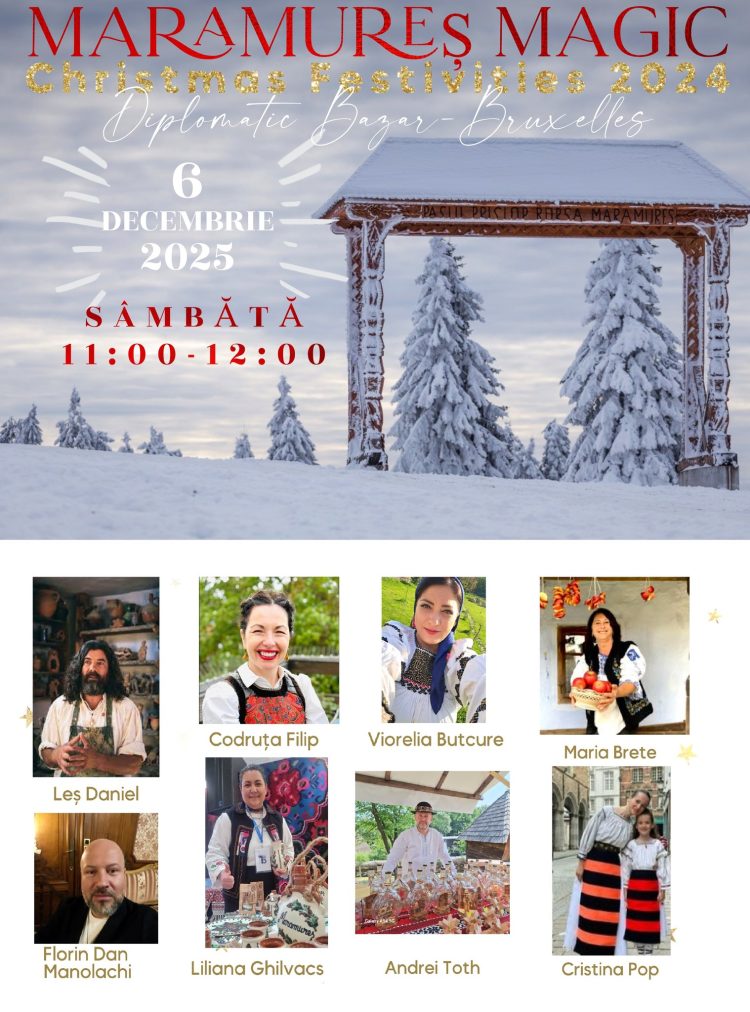 Meșterii populari ai Maramureșului și Moldovei readuc la viață tradițiile iernii într-un eveniment dedicat culturii autentice