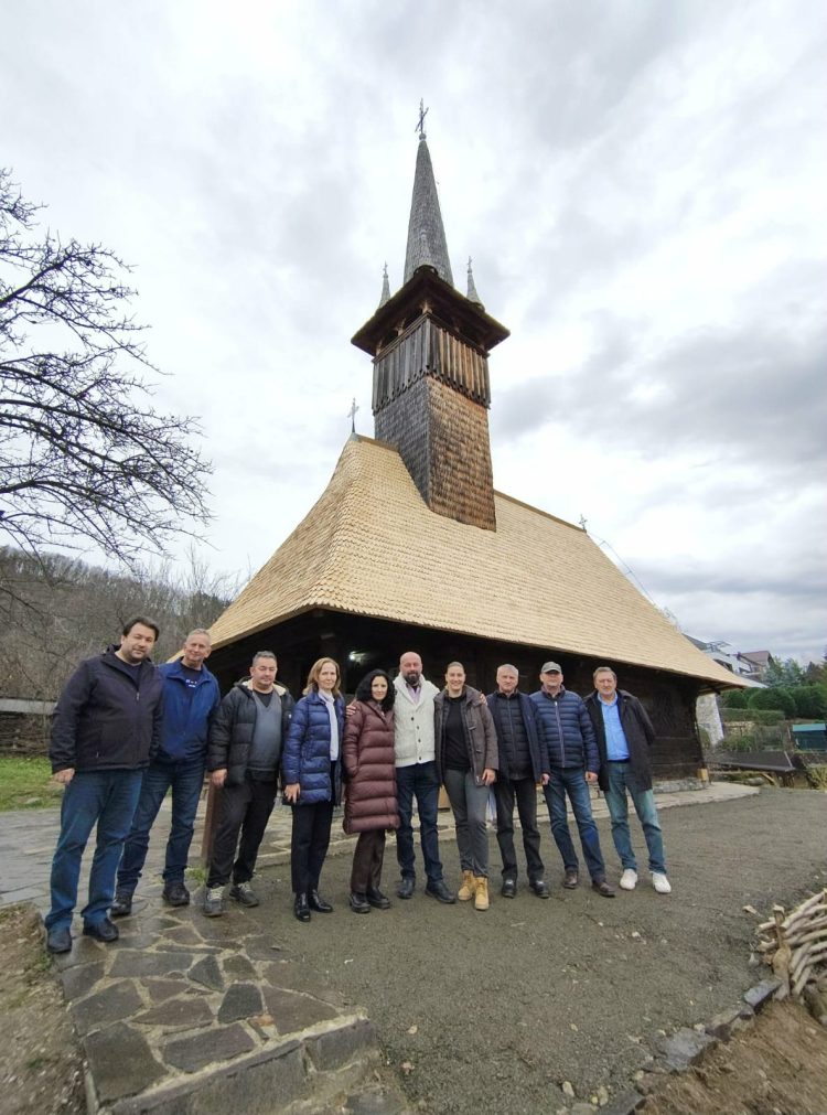 Biserica de lemn de la Muzeul Satului din Baia Mare, renovată!