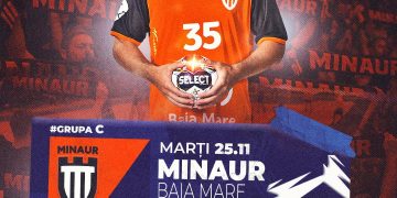 Minaur Baia Mare revine pe teren în European League – duel cu Slovan Ljubljana