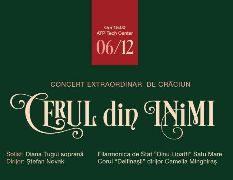 O nouă ediție a concertului „Cerul din inimi”, în seara de Moș Nicolae
