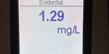 Alcool și viteză la Cavnic. Șofer reținut la 91 km/h și cu o alcoolemie de 1.29 mg/l alcool pur în aerul expirat