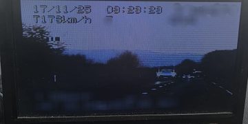 Permis suspendat 120 de zile după o cursă nebună cu 176 km/h pe DN1C