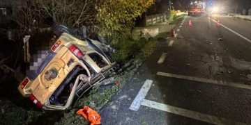 Ce spune poliția despre impactul devastator de la Făurești, în urma căruia un bărbat a murit și doi au ajuns la spital