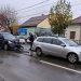 Coliziune între două autoturisme pe str. Vasile Lucaciu din Baia Mare – foto