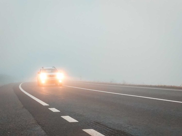 În atenția șoferilor! COD GALBEN de ceață în următoarele ore