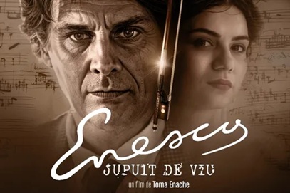 „Enescu, jupuit de viu”, film, minirecital și interviu cu regizorul Toma Enache