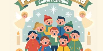Concert caritabil „Poveste de iarnă”, la Biserica greco-catolică „Sfânta Cruce”, colinde și muzică clasică pentru o cauză nobilă
