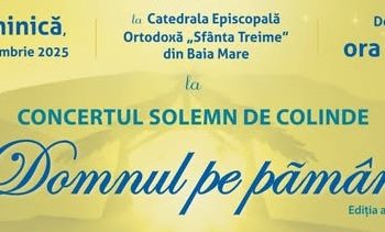 Concertul solemn de colinde „Domnul pe Pământ”, ediția a XXI-a, la Catedrala Episcopală