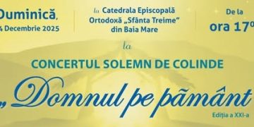 Concertul solemn de colinde „Domnul pe Pământ”, ediția a XXI-a, la Catedrala Episcopală