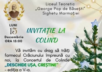 Concert de colinde de la Sighetu Marmației „Deschide ușa, creștine” a ajuns la ediția a V-a