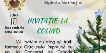 Concertul de colinde de la Sighetu Marmației „Deschide ușa, creștine” a ajuns la ediția a V-a