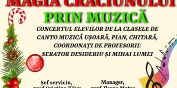 „Magia Crăciunului prin muzică”, pe scena Centrului Cultural Sighetu Marmației