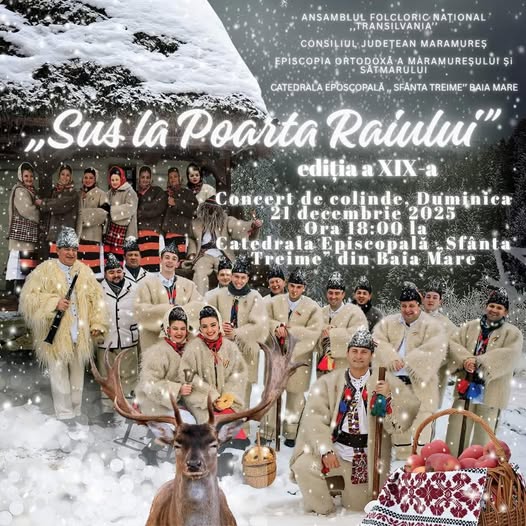 Concert de colinde „Sus la Poarta Raiului”, ediția a XIX-a, la Catedrala Episcopală „Sfânta Treime”