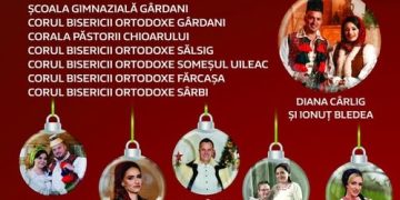 Slobozî-ne gazdă-n casă, concert de colinde la Gârdani