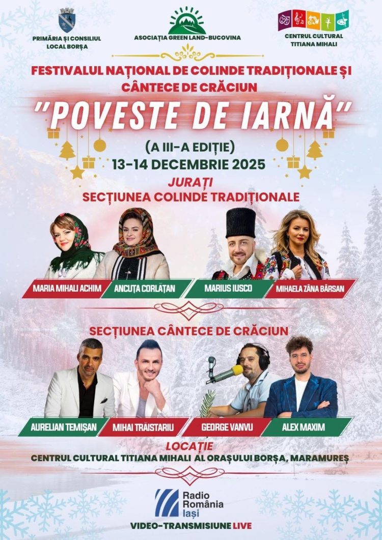 Magia colindelor prinde viață la Borșa!