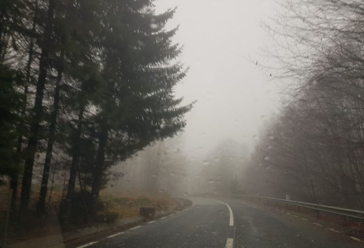 Cod Galben de ceață în Maramureș!