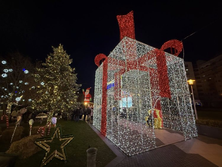 GALERIE FOTO – Magie de Crăciun în Parcul Mara: copiii au fost în culmea bucuriei la Târgul Caritabil