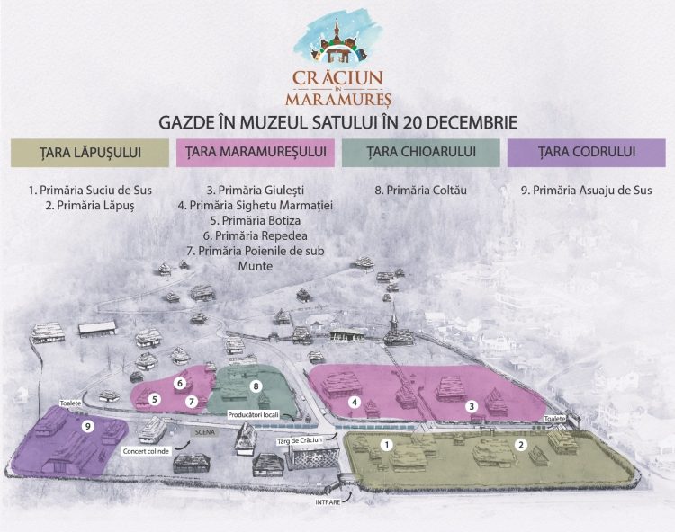 „Crăciun în Maramureș” – satul viu al tradițiilor se întoarce acasă, la Muzeul Satului din Baia Mare