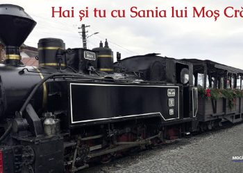 „Sania lui Moș Crăciun” pornește pe șine. Călătorii de poveste cu trenul istoric pe Valea Vaserului