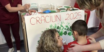 FOTO: Moș Crăciuun a ajuns astăzi într-un loc foarte special din Maramureș