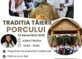 Tradiția tăierii porcului, readusă la viață la Podina Resort. Eveniment autentic maramureșean, pe 23 decembrie