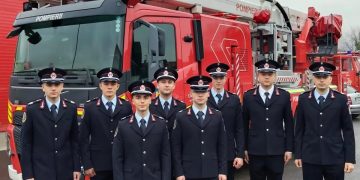 Opt noi subofițeri s-au alăturat echipei ISU Maramureș