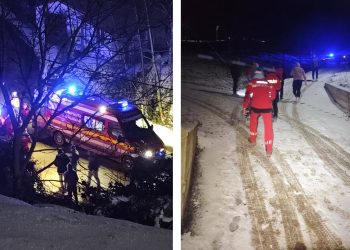 Salvamont Maramureș, intervenție în Ulmoasa. Pacient de 60 de ani transportat dintr-o zonă greu accesibilă