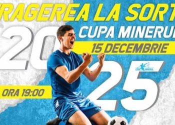 Cupa Minerul la fotbal în sală debutează luni cu tragerea la sorți a grupelor. Competiția se desfășoară în mod tradițional în perioada 27-29 decembrie
