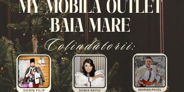 Crăciun cu colindători și surprize la My Mobila Outlet Baia Mare