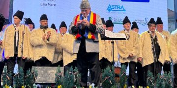 CORUL BĂRBĂTESC DIN FINTEUȘU MARE, INVITAT SĂ CÂNTE LA NURNBERG DE MITROPOLITUL SERAFIM JOANTĂ. SLUJBE, COLINDE ȘI MOMENTE PATRIOTICE ÎN GERMANIA