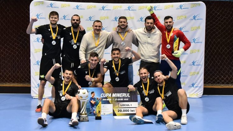 Saint Baia Mare a câștigat ediția a 8-a a Cupei Minerul la fotbal în sală