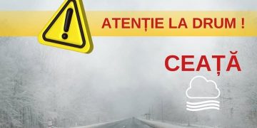 O nouă alertă cod galben de CEAȚĂ pentru zona joasă a județului Maramureş