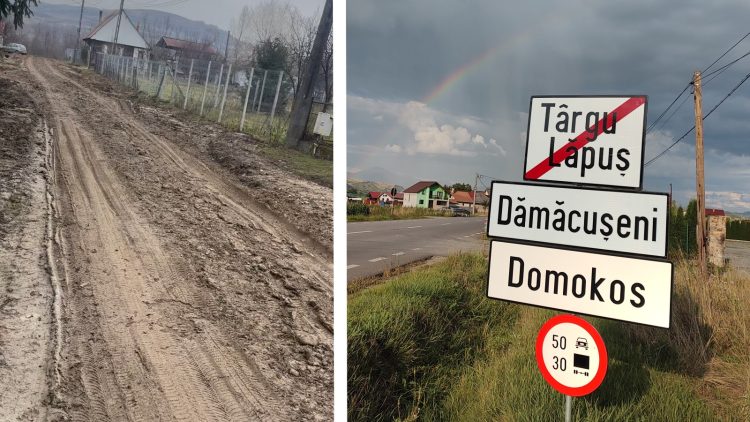 S-au întors acasă de sărbători și au găsit noroi până la glezne: rușinea din Târgu Lăpuș