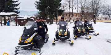 Snowmobile moderne pentru Poliția de Frontieră Sighetu Marmației, printr-un proiect UE