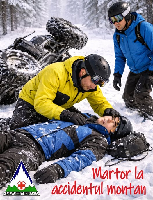 Martor la accident montan